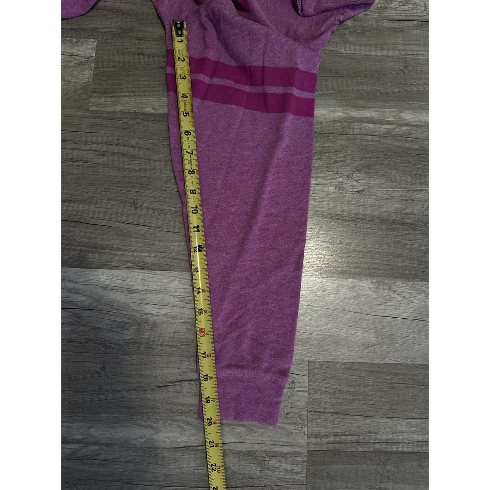 PINK Victoria's Secret Quarter Zip Pullover Sweatshirt Pink Women's Size Medium - Picture 13 of 14